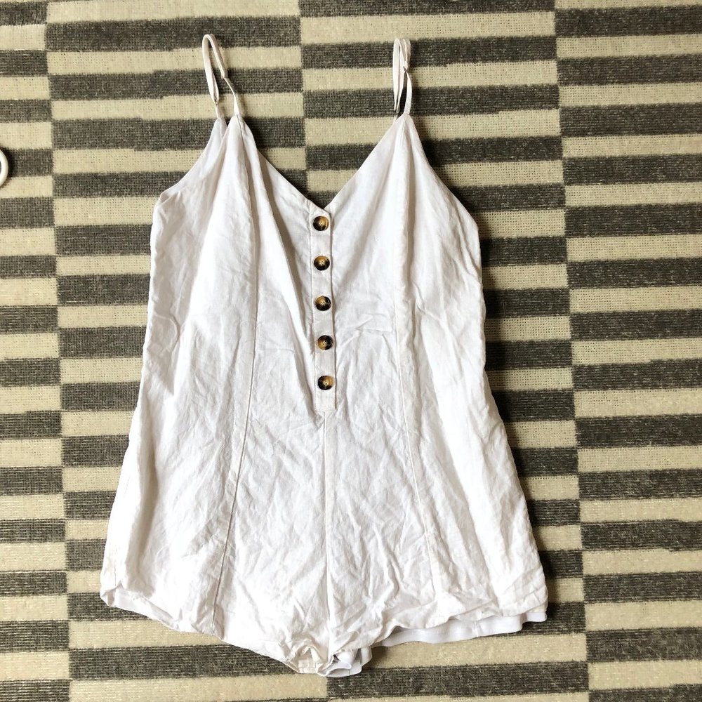 Show Me Your MuMu White Romper